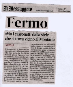 messaggero stele montani